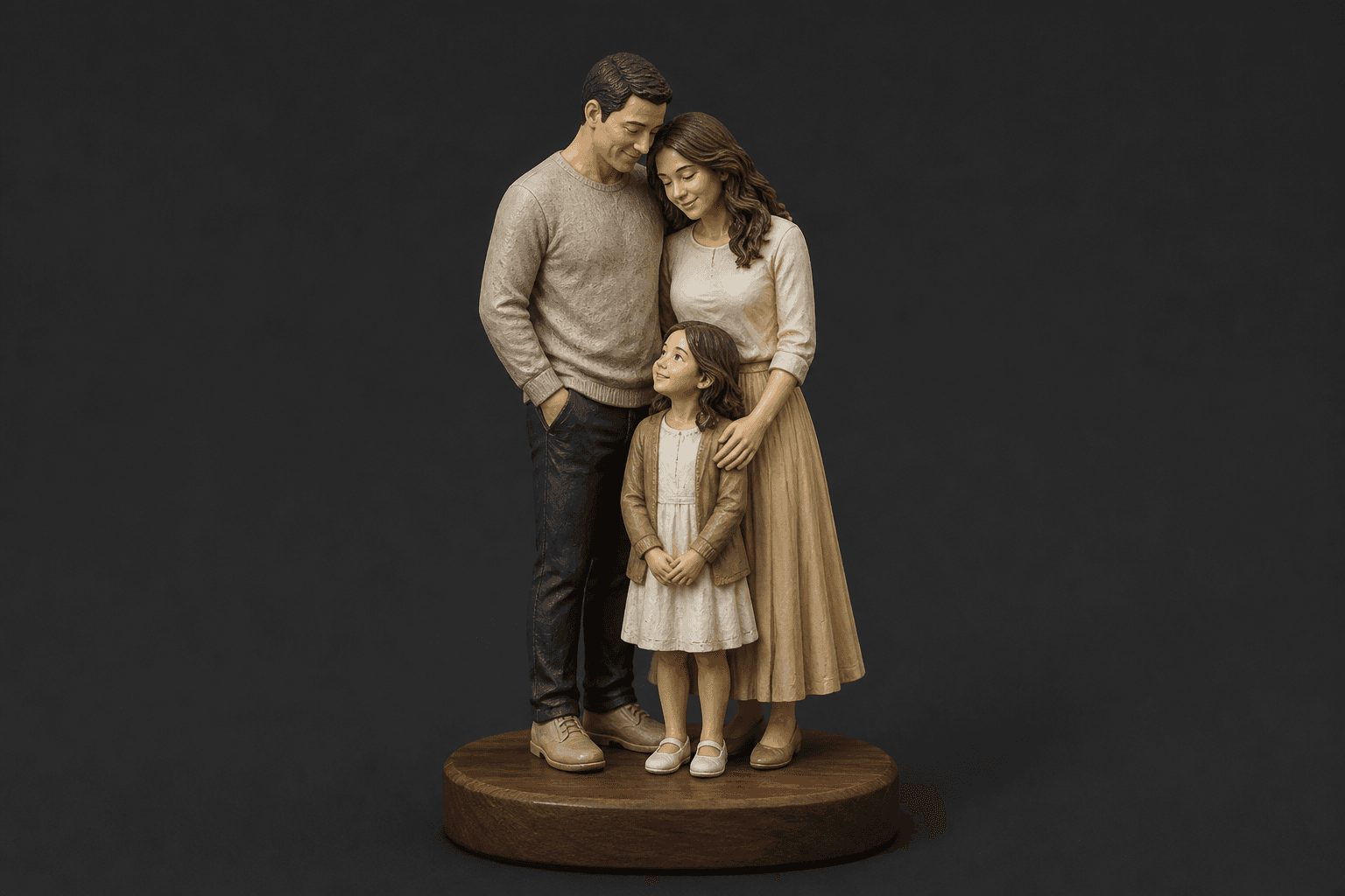Example image for a custom family sculpture